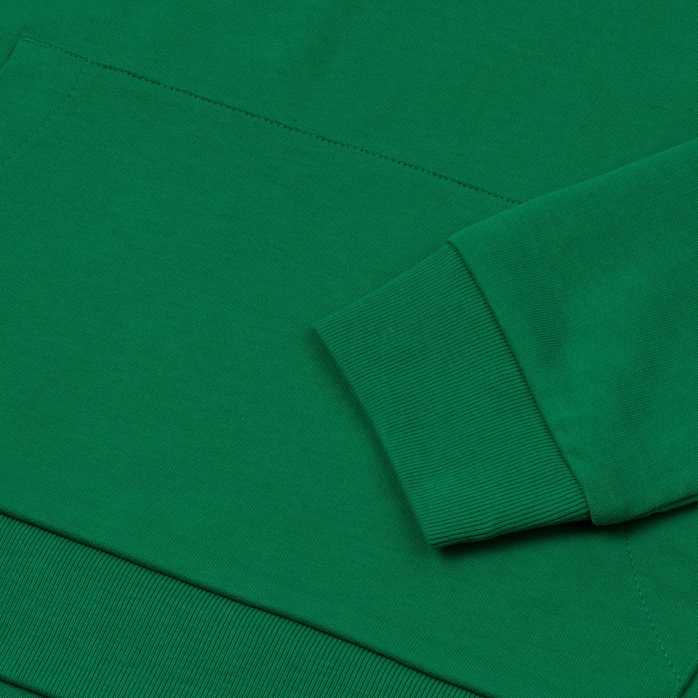 Толстовка с капюшоном унисекс Hoodie, зеленая-4