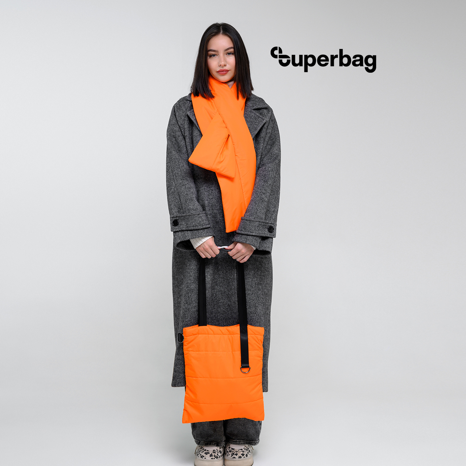 Набор Superbag Bubble (оранжевый)-0