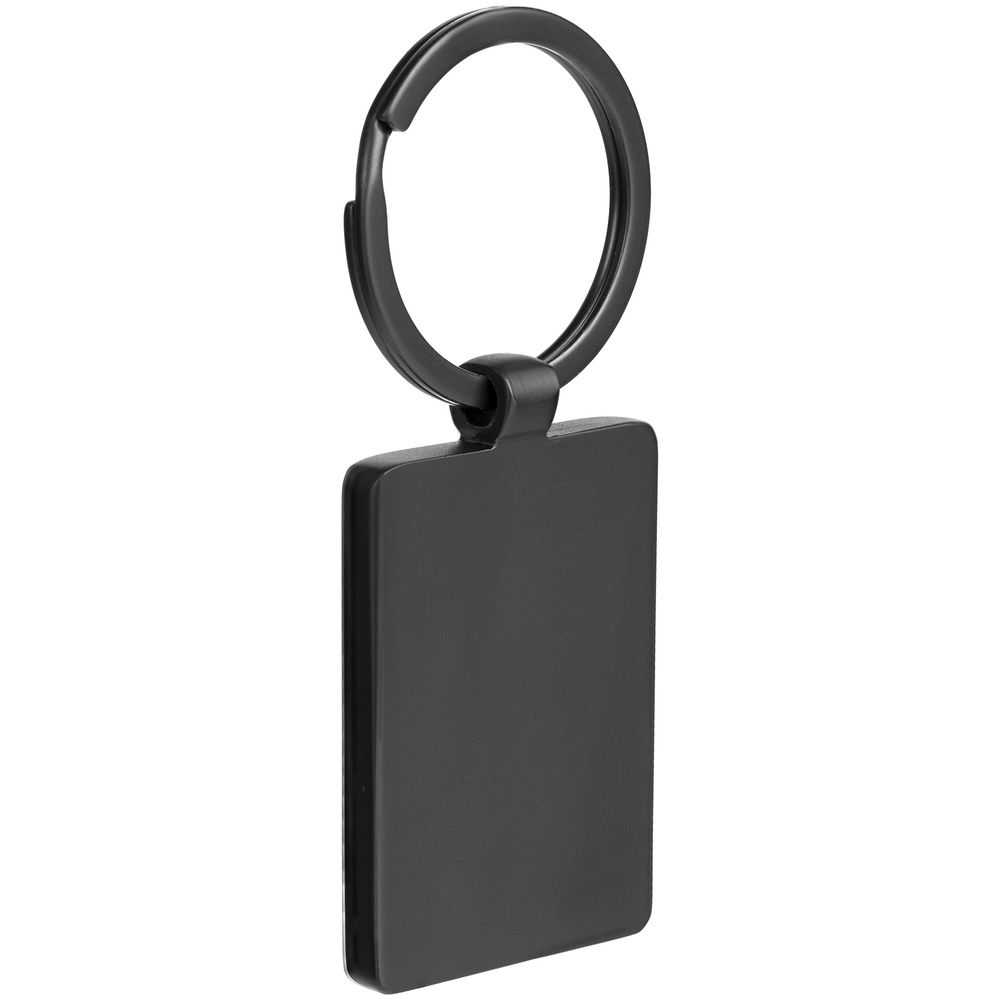 Брелок Gun Metal Rectangle, графитовый-2