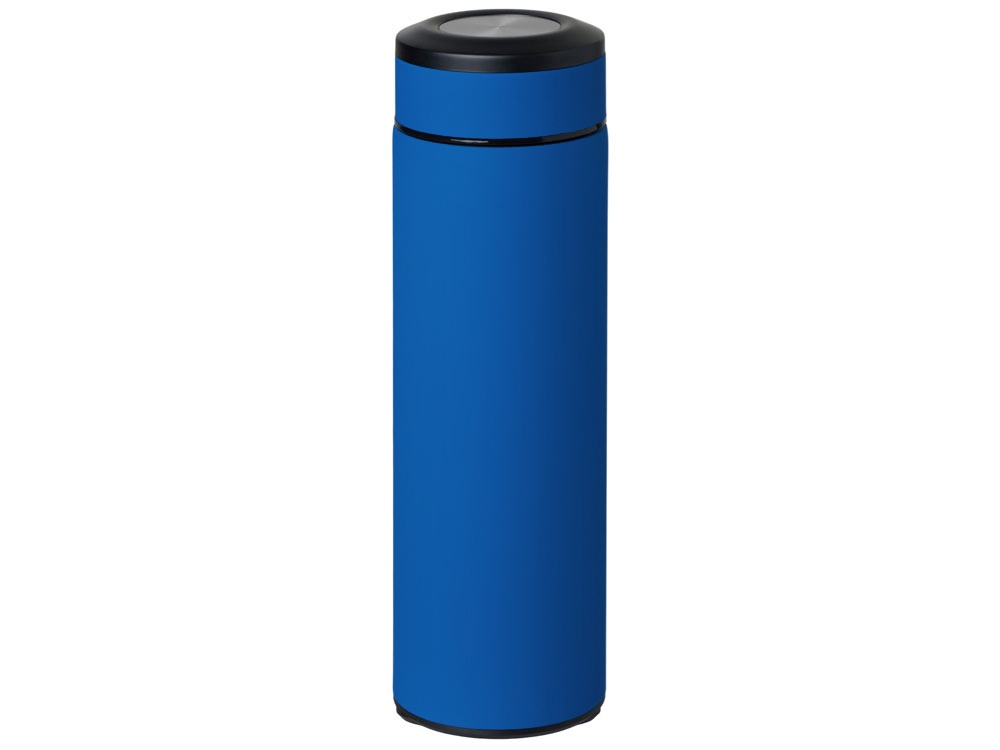 Вакуумный термос Vacuum Flask C1, soft touch, 420мл, синий-2