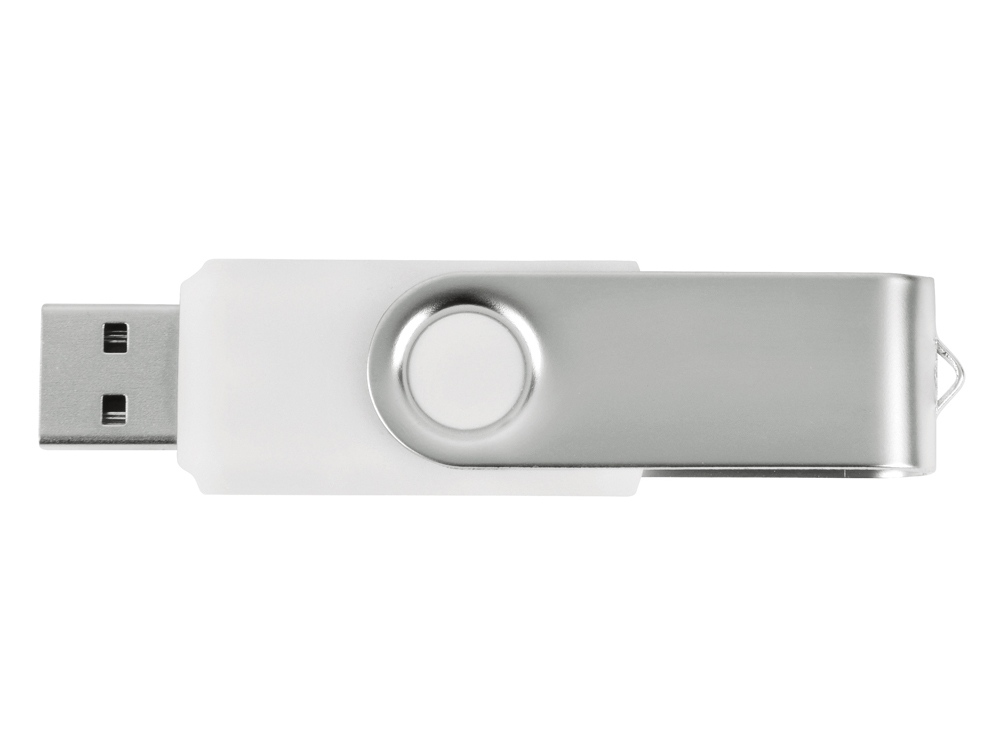 Флеш-карта USB 2.0 32 ГБ Квебек, белый-3