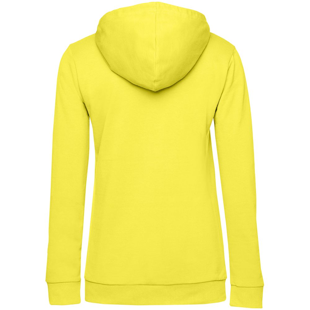 Толстовка с капюшоном женская Hoodie, желтая-2