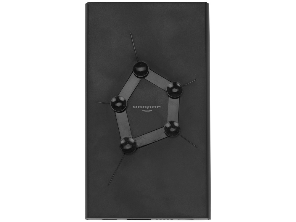 Портативное беспроводное зарядное устройство Geo Wireless, 5000 mAh, черный-8