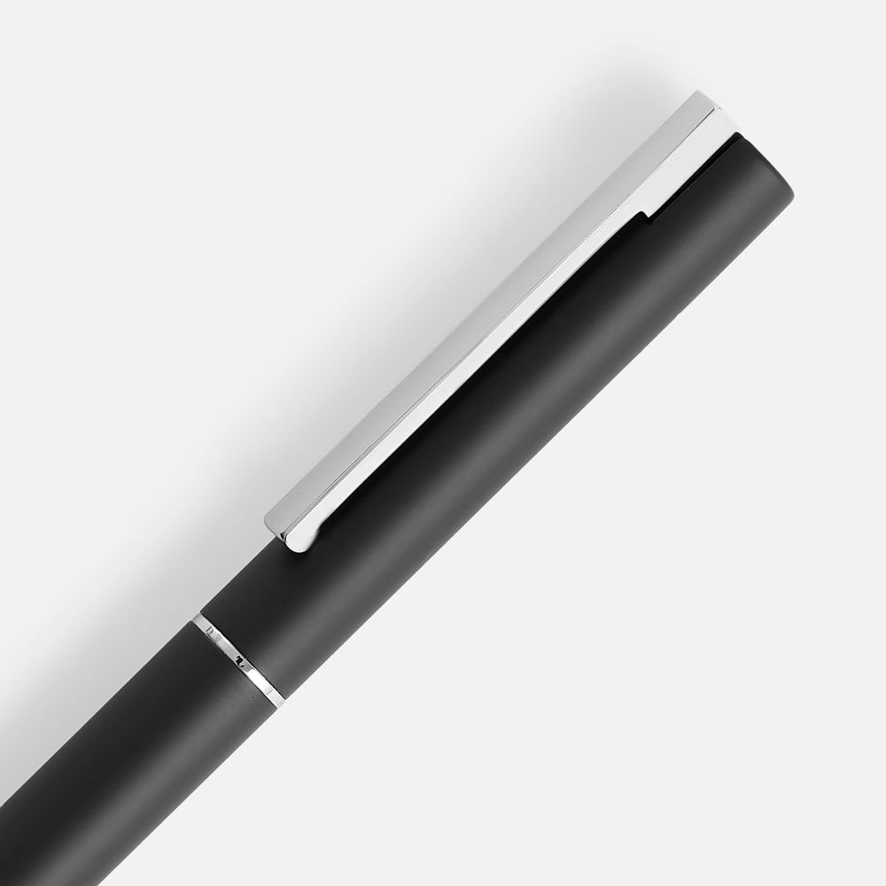 Ручка шариковая Blade Soft Touch, черная-1