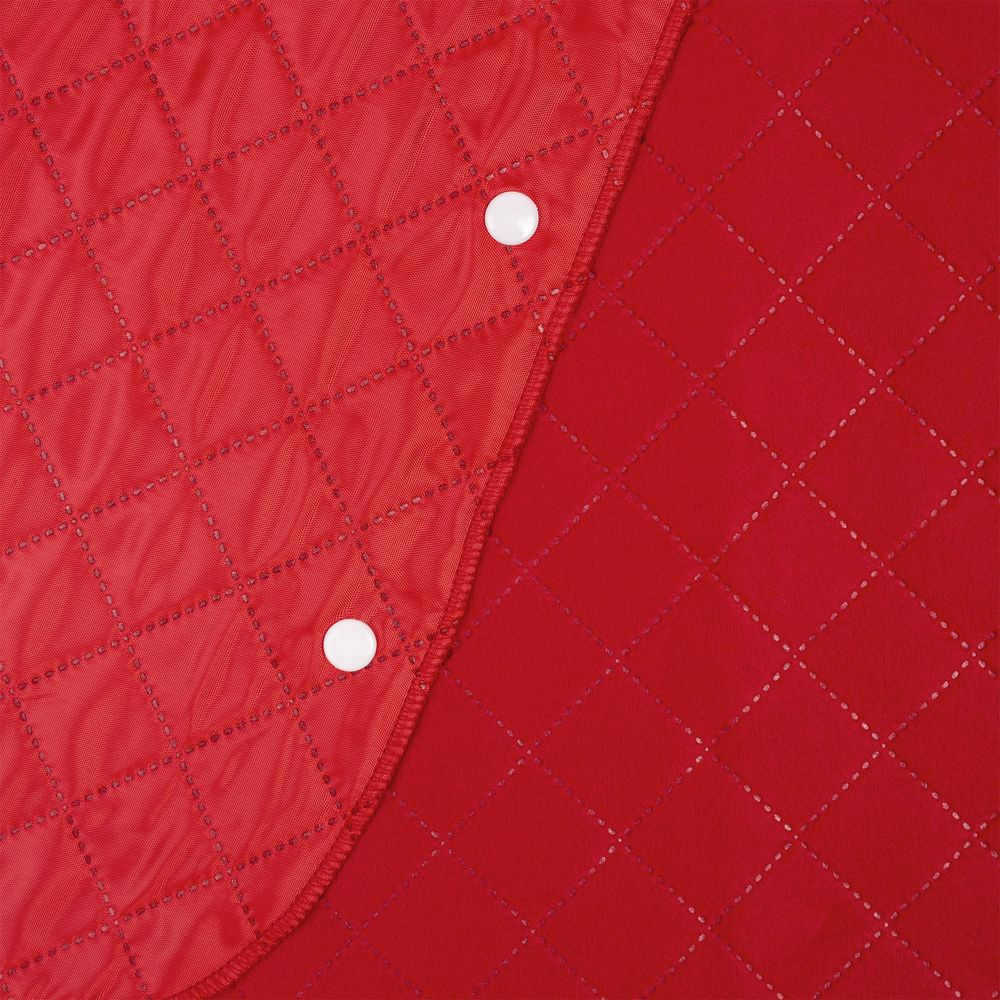 Плед-пончо для пикника SnapCoat, красный-3