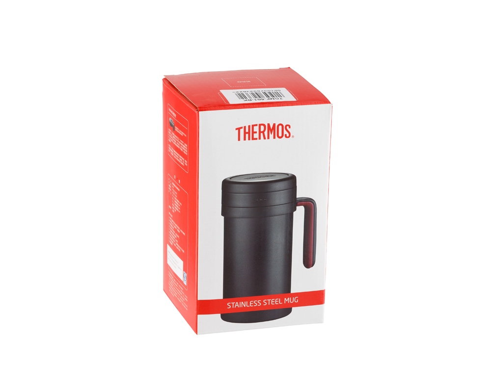 Термос из нерж. стали с ситом тм THERMOS TCMF-501, черный-6