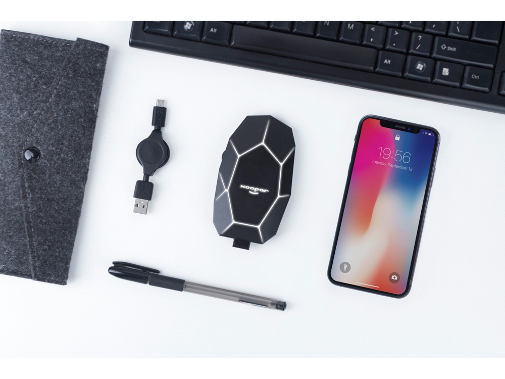 Беспроводная мышь Geo Mouse Plus, черный-3