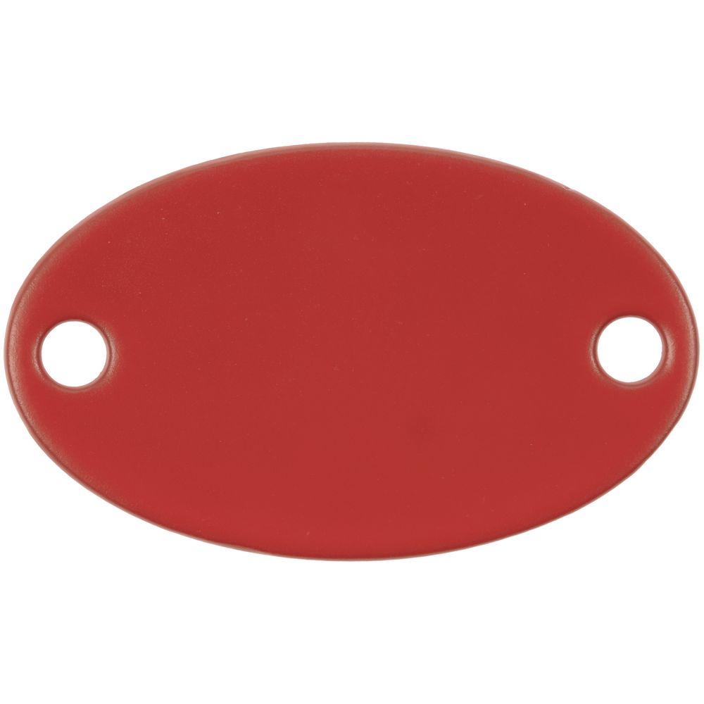 Шильдик металлический Alfa Oval, красный-0