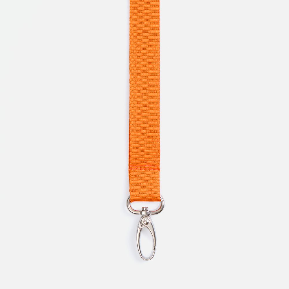 Лента для бейджа Pin, светло-оранжевая-4