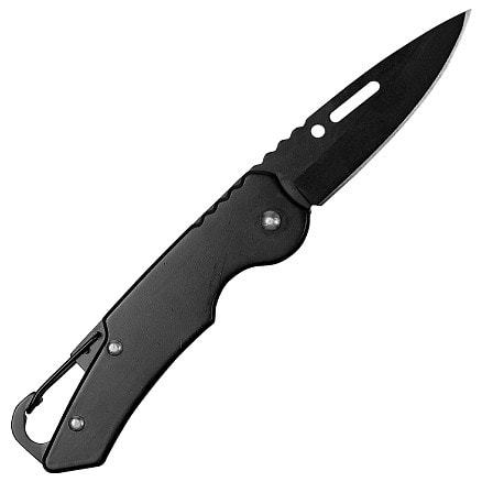 Брелок-нож карманный с карабином Tools Blackburn, Чёрный-0