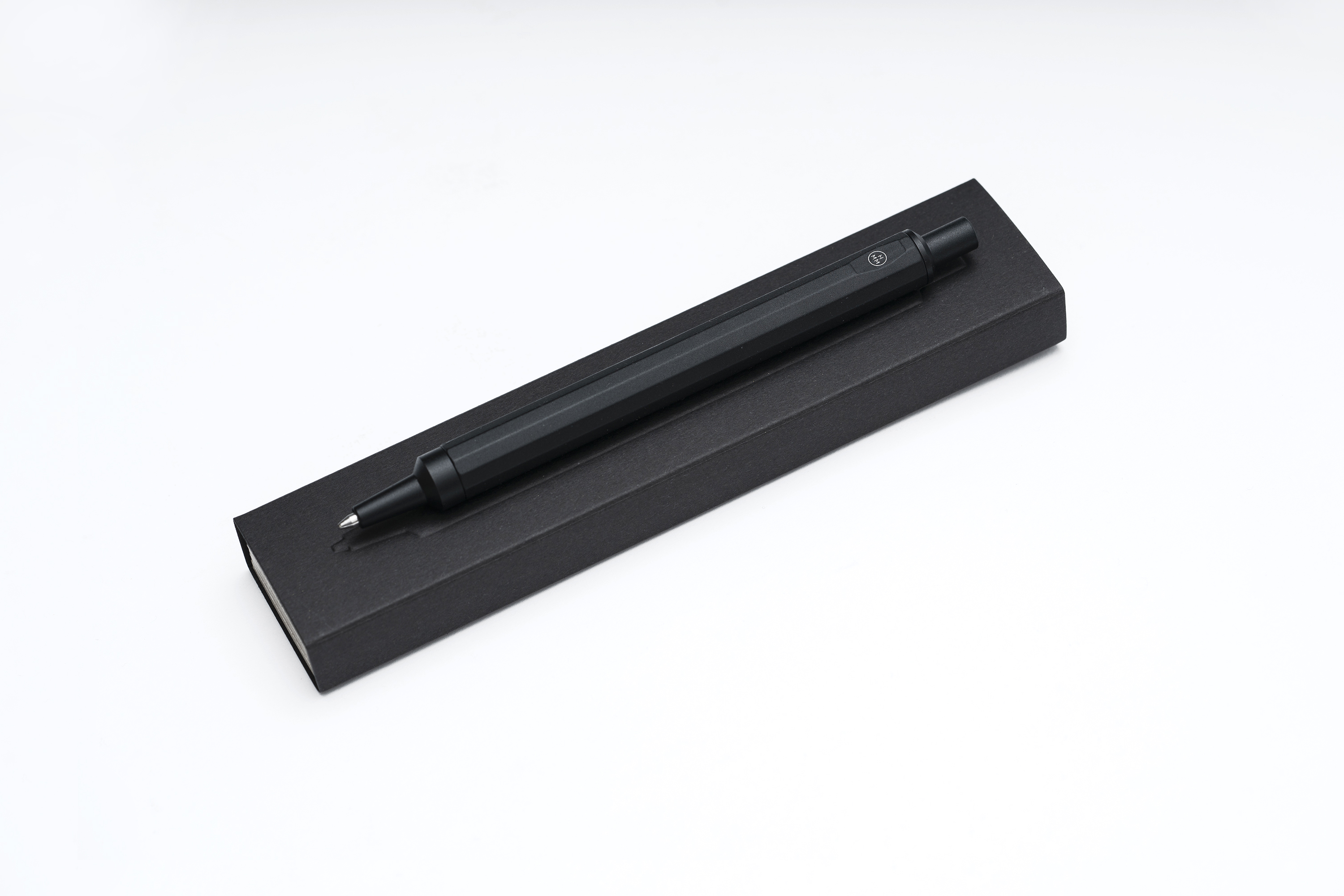 Шариковая ручка BALLPOINT BLACK черная-5