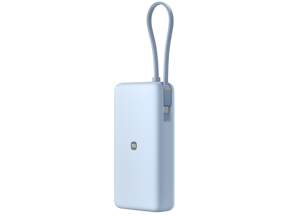 Внешний аккумулятор со встроенным кабелем Xiaomi 67W Power Bank 20000 (Integrated Cable) Ice Blue-5