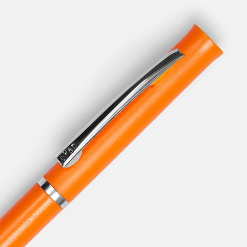 Ручка шариковая Euro Chrome, оранжевая-3