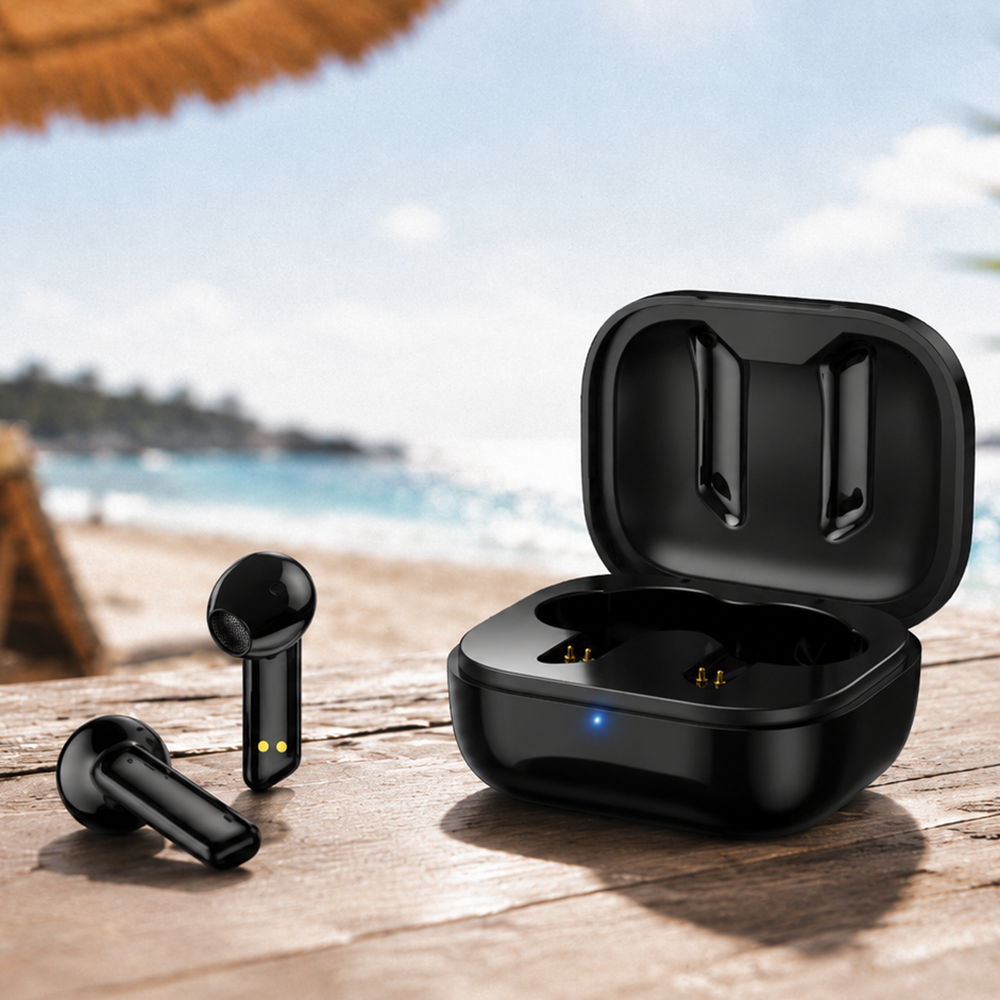 Наушники беспроводные Bluetooth Opportunity, Чёрный-3