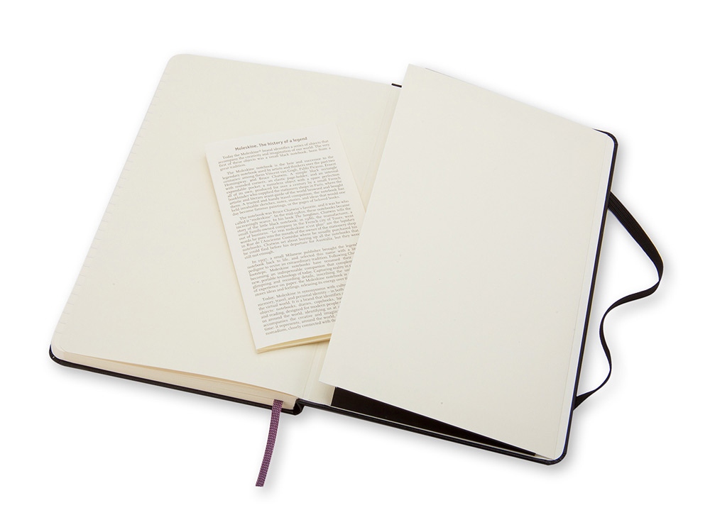 Записная книжка Moleskine Classic (в линейку) в твердой обложке, Pocket (9x14см), черный-3