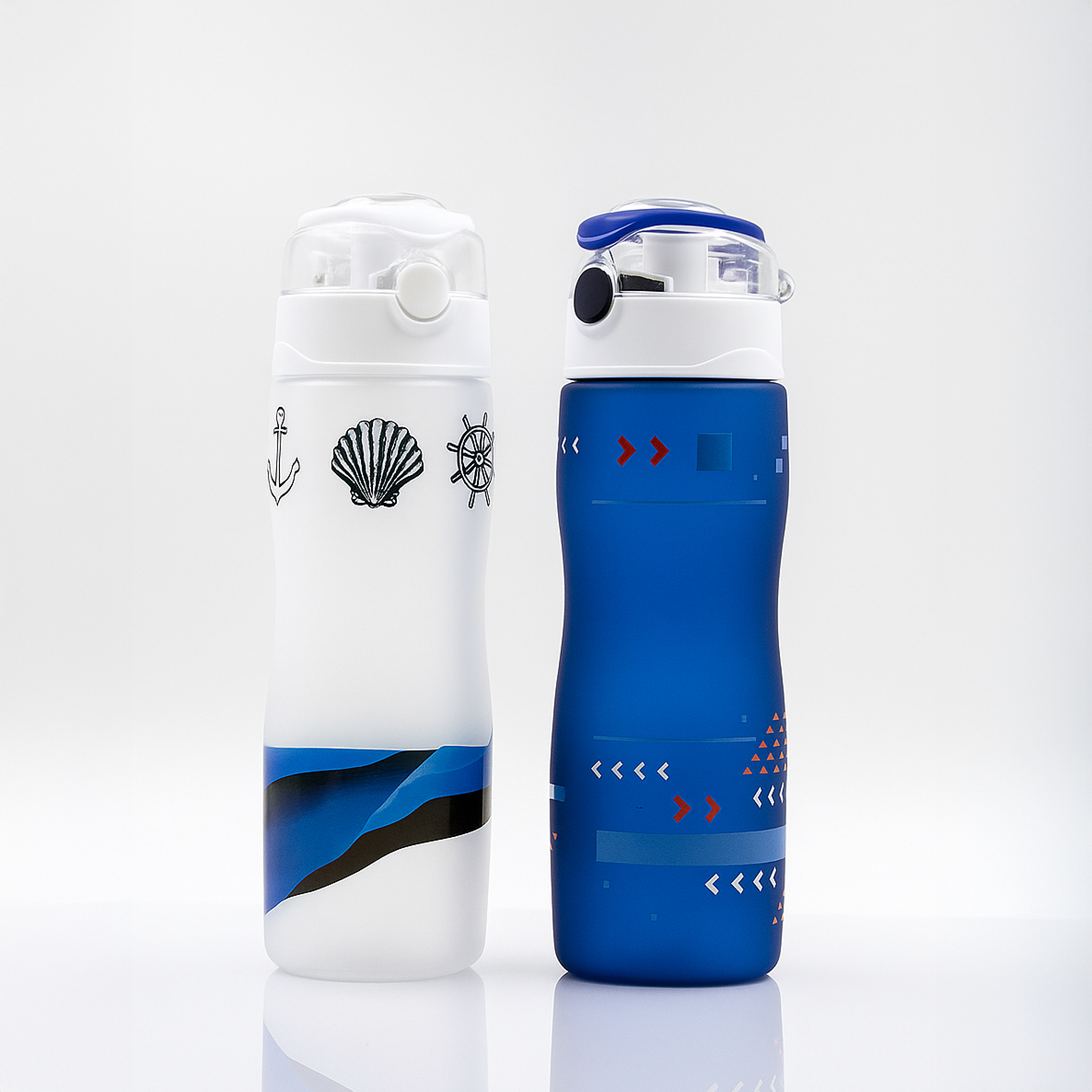 Бутылка для воды AqualityBottle, 680мл (синий)-10