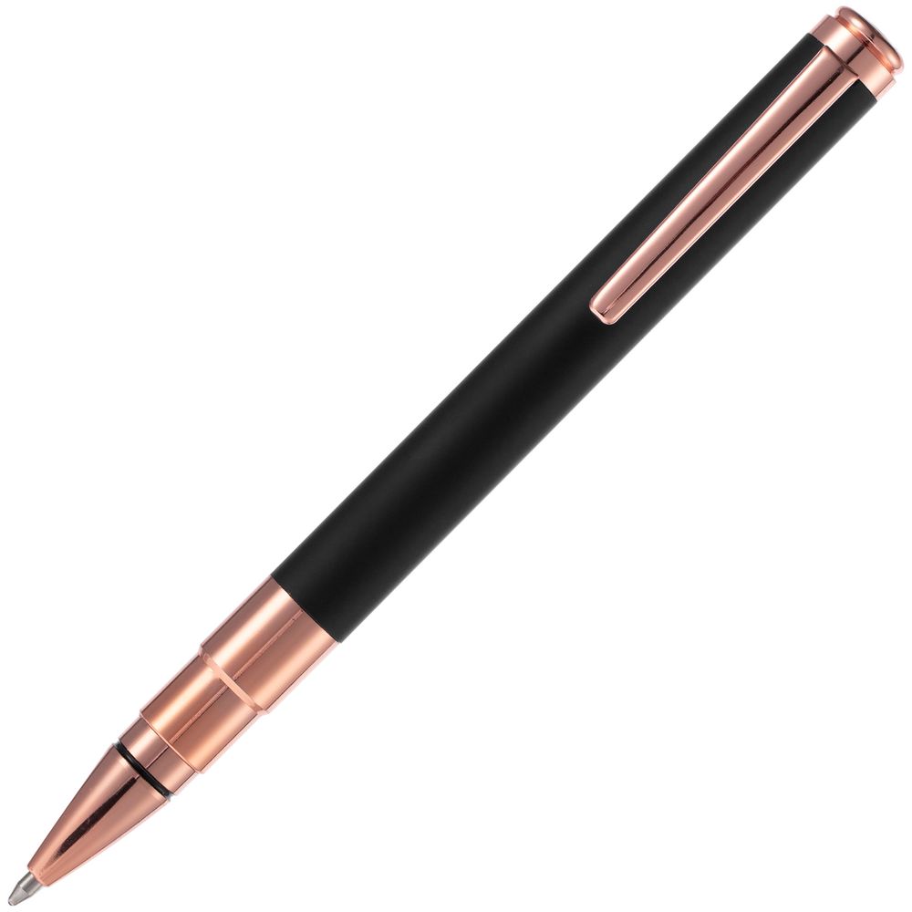 Ручка шариковая Kugel Rosegold, черная-2