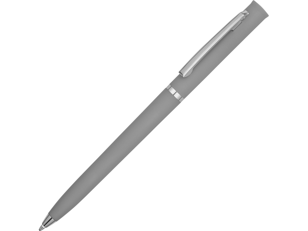 Ручка шариковая Navi soft-touch, серый-0