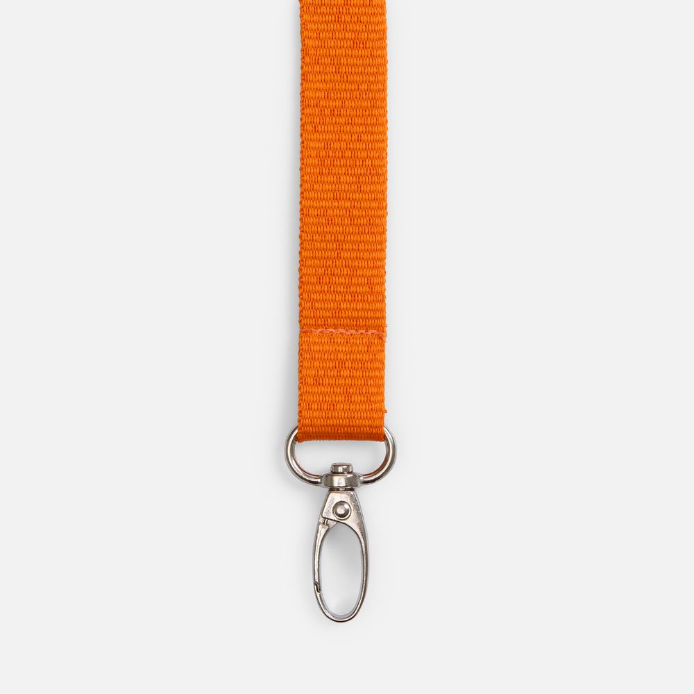 Лента для бейджа Pin, оранжевая-3