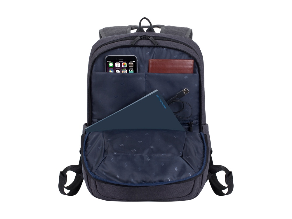 RIVACASE 7760 black ECO рюкзак для ноутбука 15.6-10