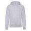 Толстовка "Classic Hooded Sweat", серый меланж_S, 80% х/б, 20% п/э, 280 г/м2, серый меланж
