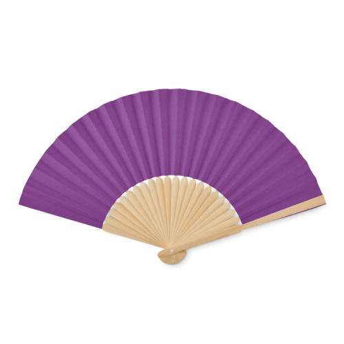 Manual hand fan, фиолетовый