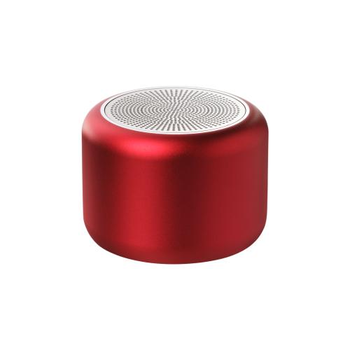 Беспроводная колонка Пэшн (Passion) 80dB 600 mAh (Bluetooth 5.0), красная