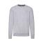 Свитшот без начеса LIGHTWEIGHT SET-IN SWEAT 240, серый меланж