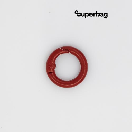 Карабин-кольцо Ring для обвеса, d=2см (красный)