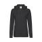 Толстовка женская без начеса LADIES LIGHTWEIGHT HOODED SWEAT 240, черный