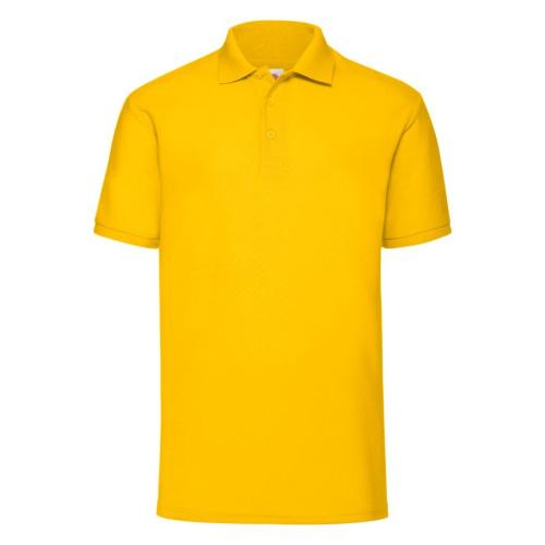Рубашка поло мужская 65/35 POLO 180, желтый