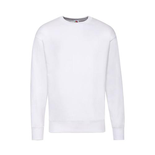 Свитшот без начеса LIGHTWEIGHT SET-IN SWEAT 240, белый