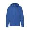 Толстовка без начеса LIGHTWEIGHT HOODED SWEAT JACKET 240, ярко-синий