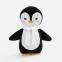 Мягкая игрушка Beastie Toys, пингвиненок с белым шарфом