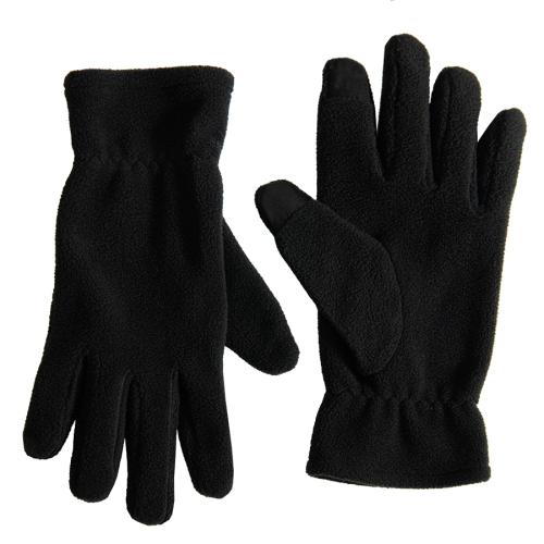 Перчатки флисовые сенсорные TRAIL  L/XL 220 , черный