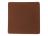 ПАТЧ КВАДРАТ soft-touch (коричневый ) 5,5 х 5,5 см