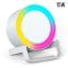 Беспроводная Bluetooth колонка U-Tone RGB c функцией беспроводной зарядки 15W, Белый.