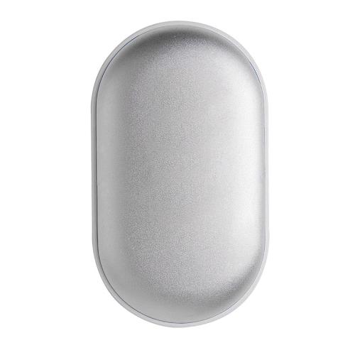 Универсальное зарядное устройство WARMER (5000mAh) с функцией обогрева рук, серебристый