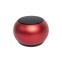 Портативная mini Bluetooth-колонка Sound Burger "Ellipse" красная, ярко-красный