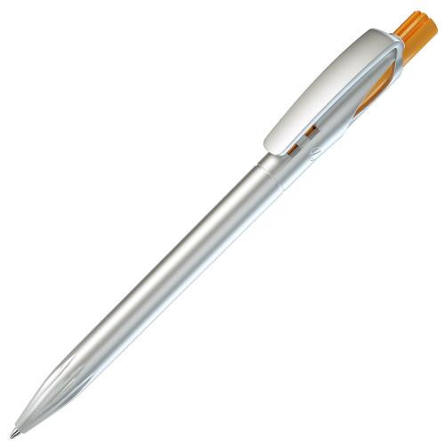 TWIN SILVER, ручка шариковая, желтый, серебристый