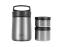Термос с двумя контейнерами из нерж. стали тм THERMOcafe TCLB-1480SY (SS) 1,48L