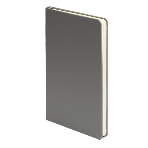 Ежедневник недатированный SIMPLY FIRM, А5,  серый, кремовый блок, в линейку, серый