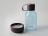 Бутылка для воды 2-в-1 Dog Bowl Bottle со съемной миской для питомцев, 1500 мл, бургунди