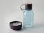 Бутылка для воды 2-в-1 Dog Bowl Bottle со съемной миской для питомцев, 1500 мл, бургунди