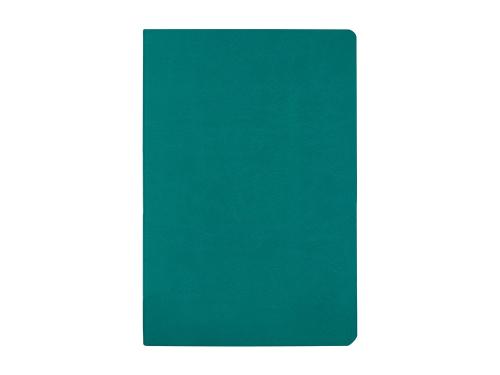 Бизнес тетрадь А5 Megapolis flex 60 л. soft touch клетка, морская волна