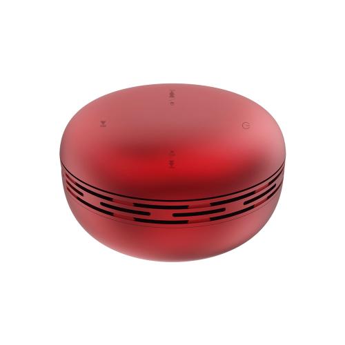 Беспроводная Bluetooth колонка Burger Inpods TWS софт-тач, Красный