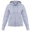 Толстовка женская Hooded Full Zip серый меланж