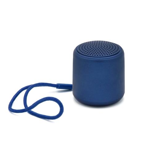 Беспроводная Bluetooth колонка Music TWS софт-тач, Темно-синий