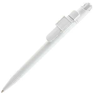 MIR Clip Logo Polymer L019, ручка шариковая, с клипом Logo L019, белый