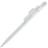 MIR Clip Logo Polymer L019, ручка шариковая, с клипом Logo L019, белый